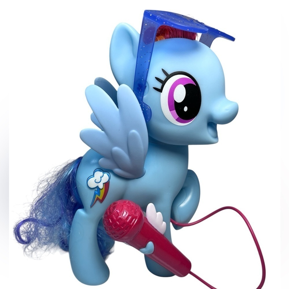 My Little Pony Singing Rainbow Dash Fun 3 Ways To Play and Sing Along with Mic